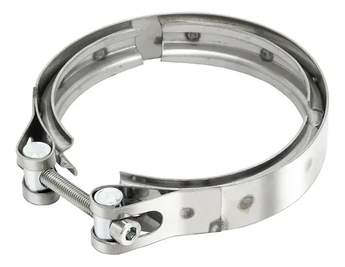 ABRACADEIRA DO TUBO CATALIZ. S-4 .I N O X.