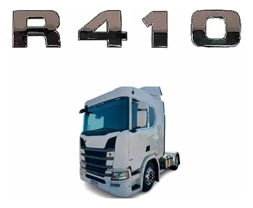 LETREIRO .R 410. SC NTG 2019... .CROMADO.