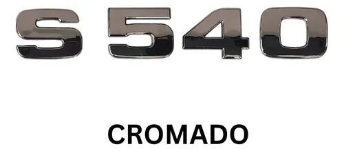 LETREIRO .S 540. SC NTG 2019... .CROMADO.