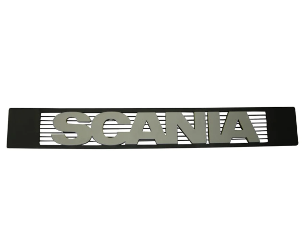 GRADE C/ LETREIRO R .SCANIA.